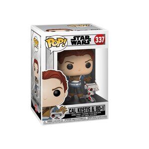 Funko POP! Star Wars Jedi Fallen Order Cal Kestis & BD-1 Figure #337!